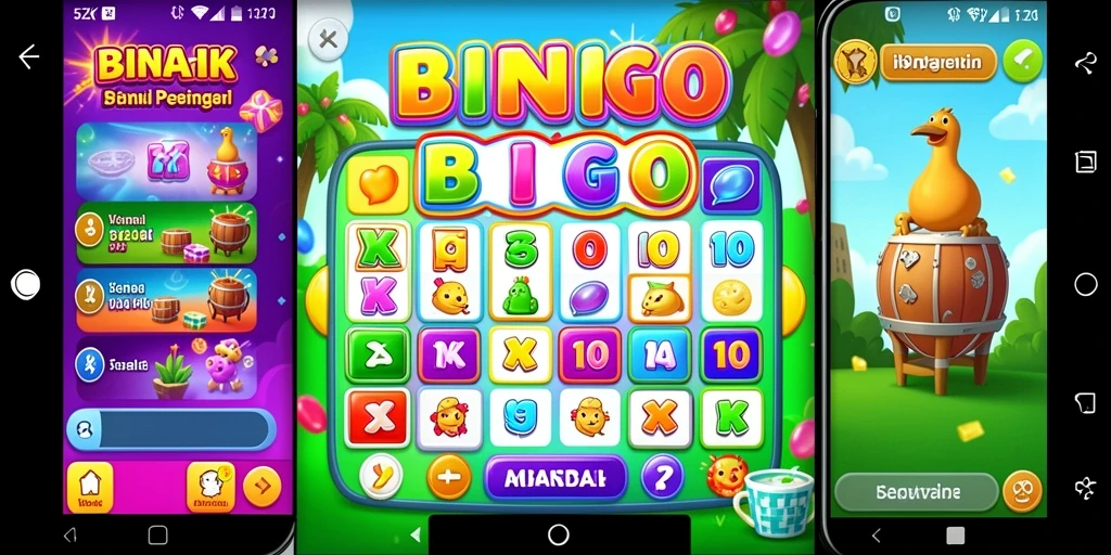 Screenshot gameplay Bingo 5ZK yang seru dan mendebarkan.
