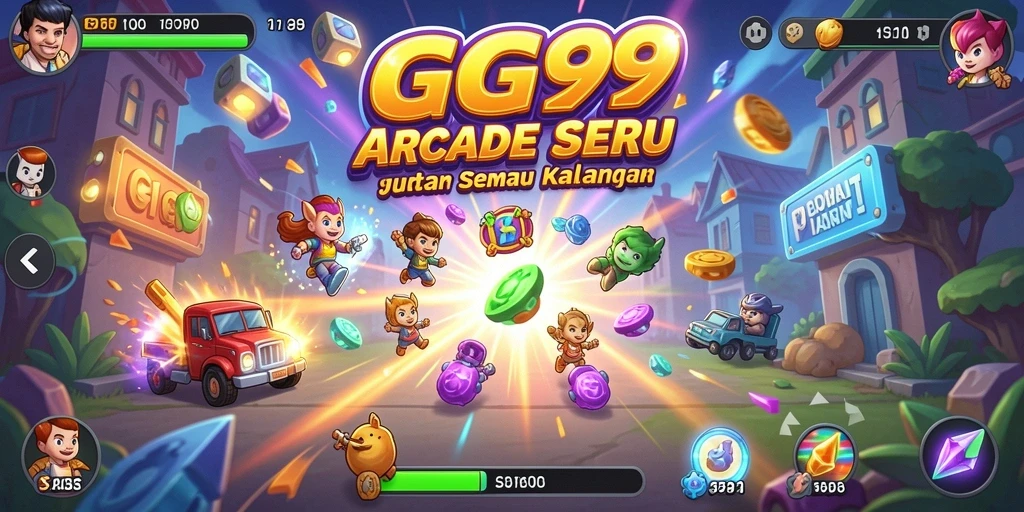 Screenshot menunjukkan gameplay seru dan penuh tantangan dari GG99.