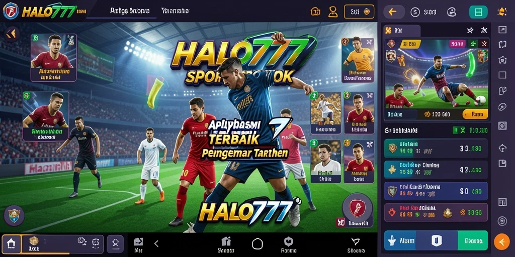 Tampilan menarik dari gameplay Sportsbook HALO777.