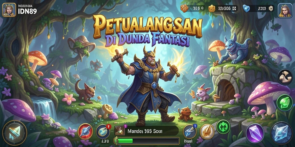 Tampilan gameplay IDN89 dengan petualangan seru dan grafis menawan.