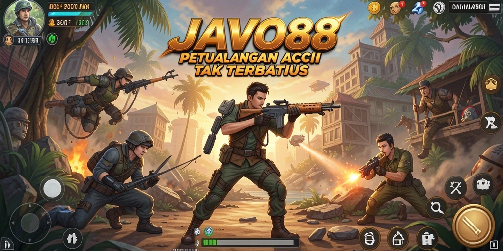 Gameplay Action seru dengan grafis menawan di JAVO88.