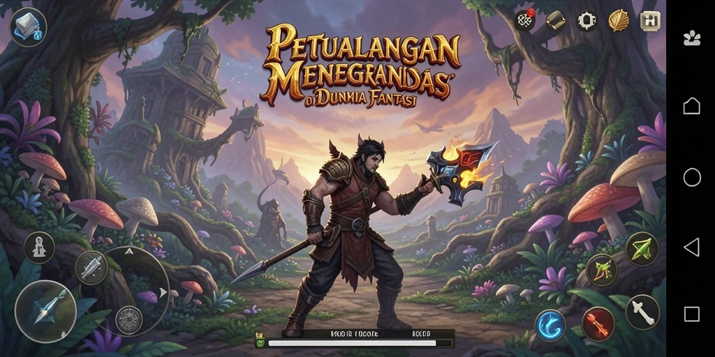 Gameplay KKRP yang mendebarkan dan penuh warna.