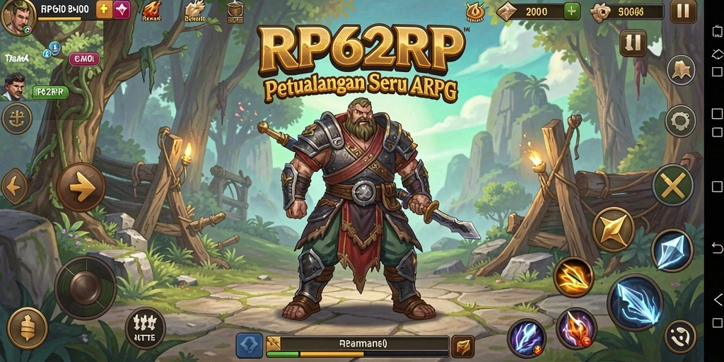 Tampilan gameplay menakjubkan RP62RP yang penuh aksi.