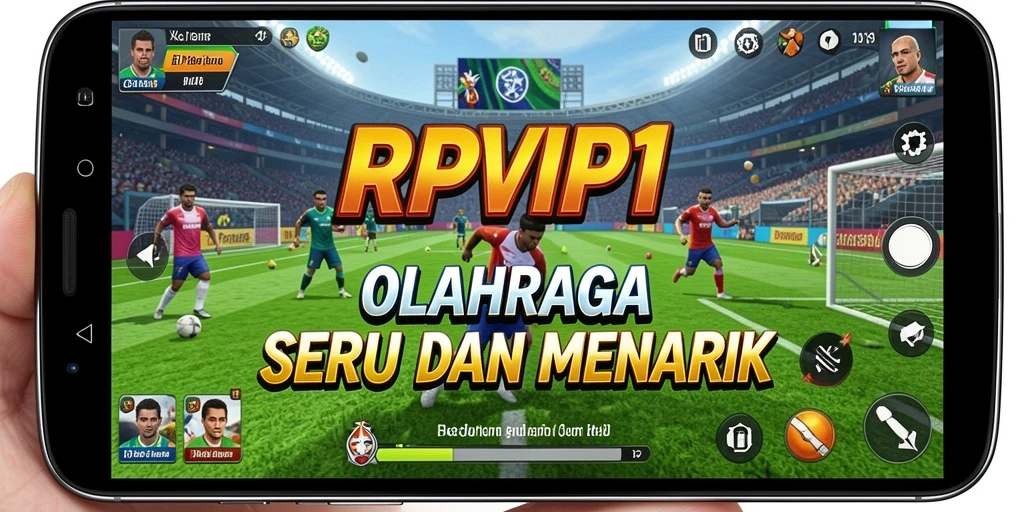 Tampilan gameplay RPVIP1 yang menarik dan penuh aksi olahraga.