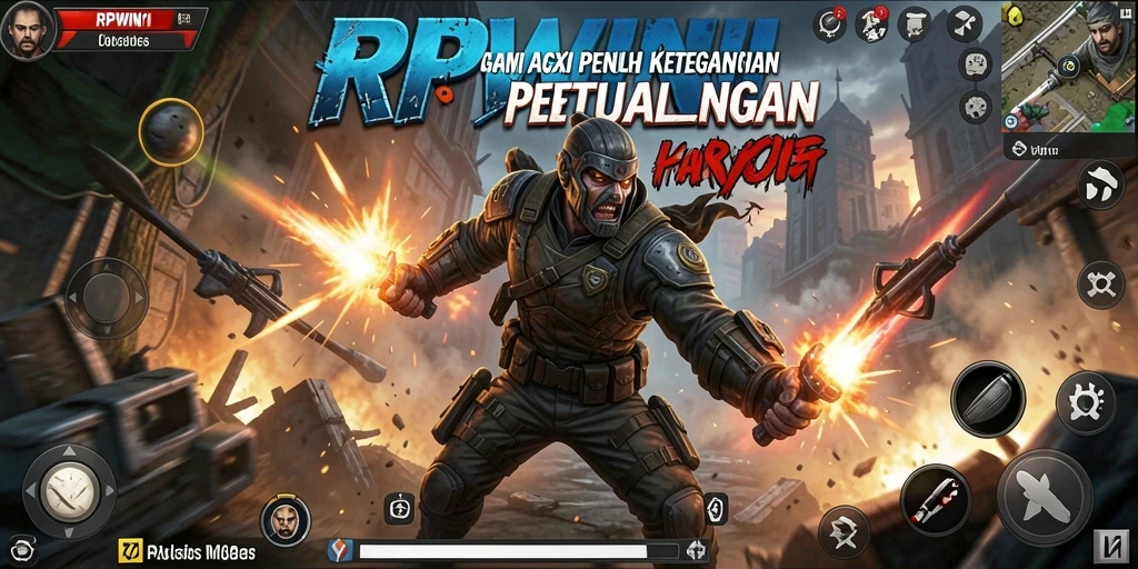 Tangkap momen seru dari gameplay penuh aksi di RPWIN1.