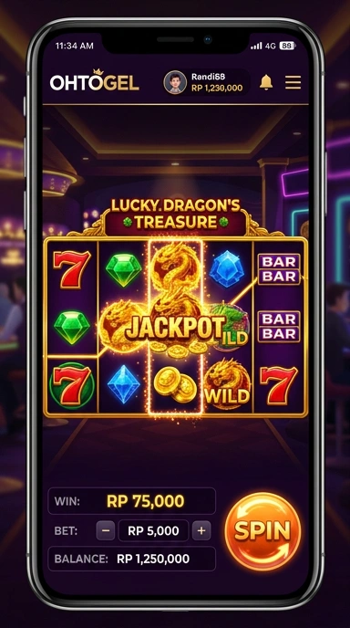 Tampilan antarmuka aplikasi ohtogel yang intuitif dan menarik.